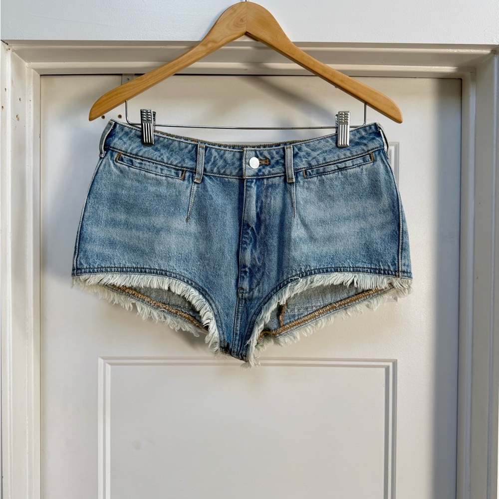 Pilcro Micro Denim Shorts